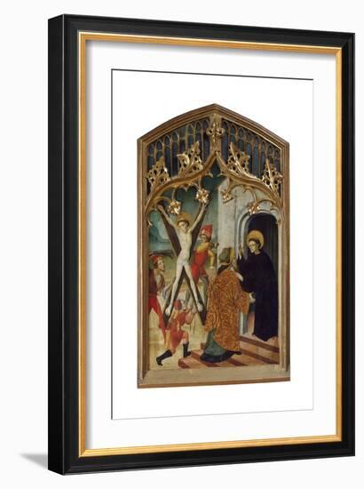 Saint Vincent of Saragossa and Saint Vincent Ferrer, 1430s-Bernat Martorell the Elder-Framed Giclee Print