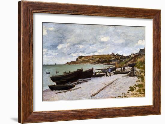 Sainte-Adresse-Claude Monet-Framed Giclee Print