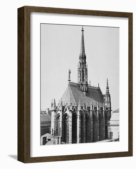 Sainte-Chapelle, Paris-Charles Marville-Framed Giclee Print