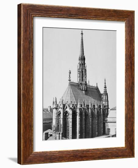 Sainte-Chapelle, Paris-Charles Marville-Framed Giclee Print