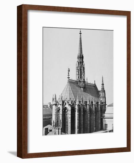 Sainte-Chapelle, Paris-Charles Marville-Framed Giclee Print