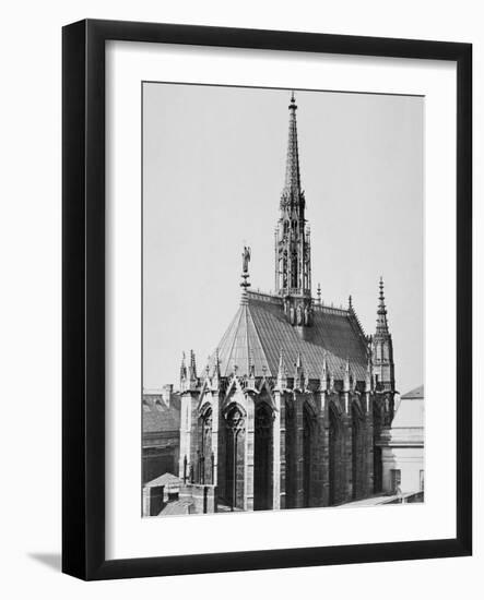 Sainte-Chapelle, Paris-Charles Marville-Framed Giclee Print