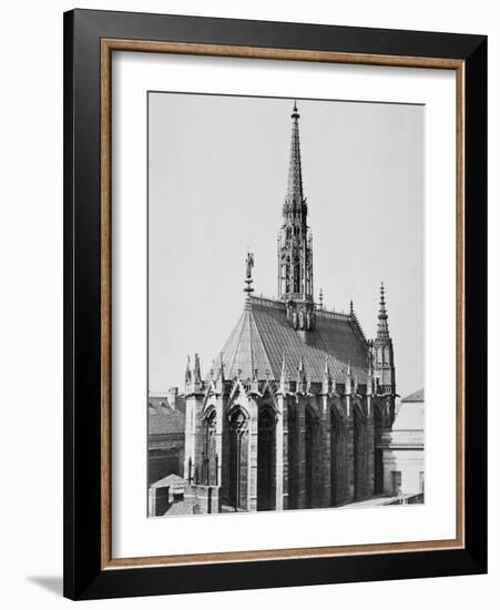 Sainte-Chapelle, Paris-Charles Marville-Framed Giclee Print