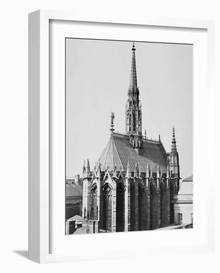 Sainte-Chapelle, Paris-Charles Marville-Framed Giclee Print