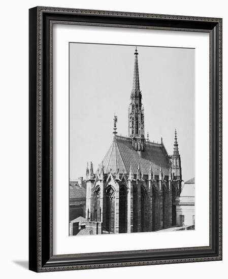 Sainte-Chapelle, Paris-Charles Marville-Framed Giclee Print