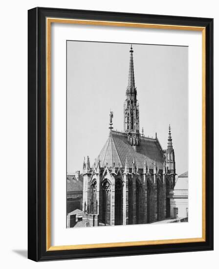 Sainte-Chapelle, Paris-Charles Marville-Framed Giclee Print