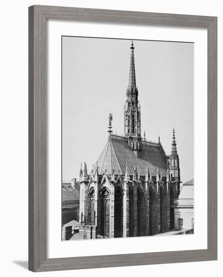 Sainte-Chapelle, Paris-Charles Marville-Framed Giclee Print