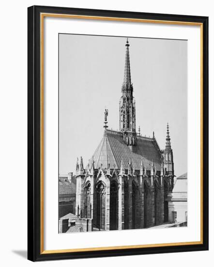 Sainte-Chapelle, Paris-Charles Marville-Framed Giclee Print
