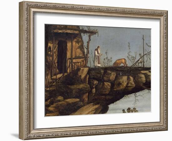 Sainte Conversation-Vittore Carpaccio-Framed Giclee Print