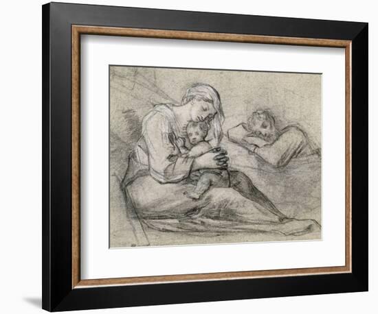 Sainte Famille-Claude Mellan-Framed Giclee Print