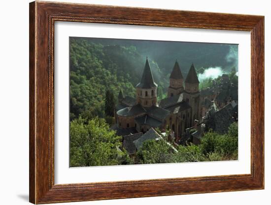 Sainte-Foy Church, Conques, Aveyron, 1035-1060-null-Framed Giclee Print