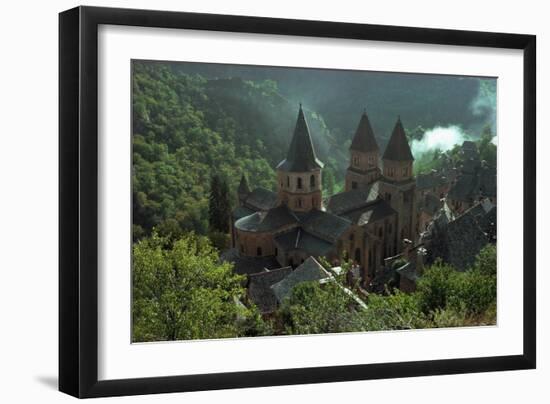 Sainte-Foy Church, Conques, Aveyron, 1035-1060--Framed Giclee Print