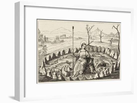 Sainte Genevieve-null-Framed Art Print