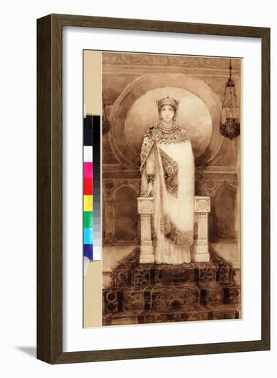 Sainte Helene (Imperatrice Romaine, Mere De Constantin I) (Vers 247/250 - Vers 329/330) - Saint Hel-Victor Mikhailovich Vasnetsov-Framed Giclee Print
