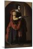 Sainte Lucie-Francisco de Zurbarán-Mounted Giclee Print