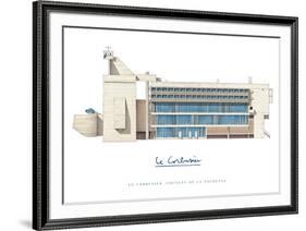 Sainte Marie de La Tourette, Lyon-Le Corbusier-Framed Art Print