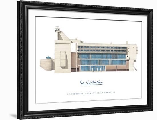 Sainte Marie de La Tourette, Lyon-Le Corbusier-Framed Art Print