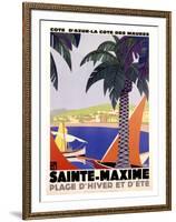 Sainte-Maxime-Roger Broders-Framed Giclee Print