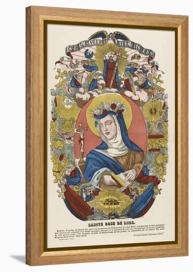 Sainte Rose de Lima-null-Framed Premier Image Canvas