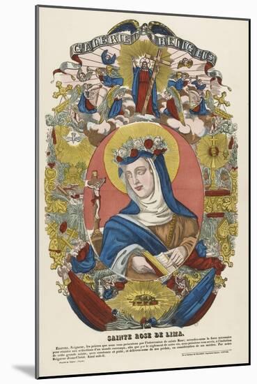 Sainte Rose de Lima-null-Mounted Giclee Print