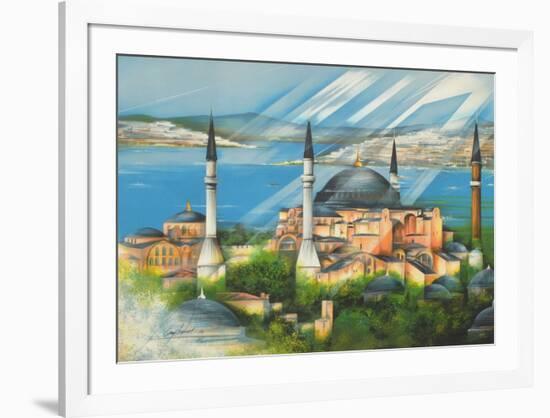 Sainte Sophie à Istamboul-Raymond Poulet-Framed Limited Edition