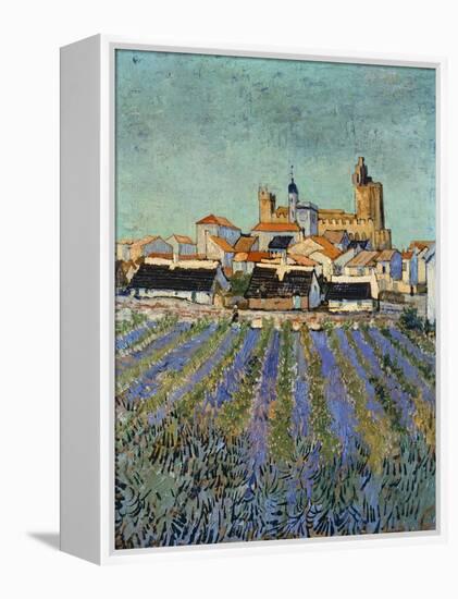 Saintes Maries De La Mer-Vincent van Gogh-Framed Premier Image Canvas