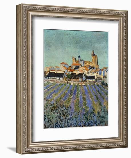 Saintes Maries De La Mer-Vincent van Gogh-Framed Giclee Print