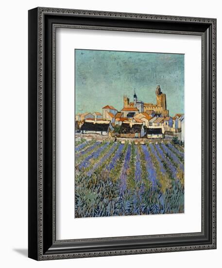 Saintes Maries De La Mer-Vincent van Gogh-Framed Giclee Print