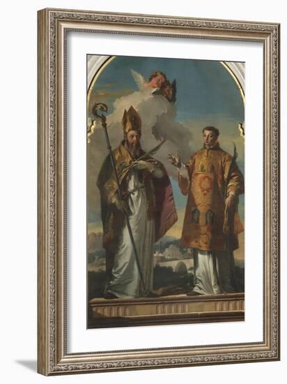 Saints Hermagoras and Fortunatus of Aquileia-Giambattista Tiepolo-Framed Giclee Print