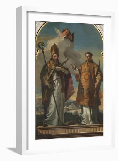 Saints Hermagoras and Fortunatus of Aquileia-Giambattista Tiepolo-Framed Giclee Print