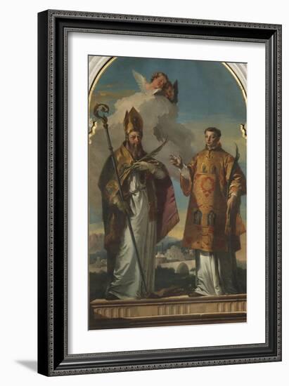 Saints Hermagoras and Fortunatus of Aquileia-Giambattista Tiepolo-Framed Giclee Print