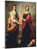 Saints Justa and Rufina-Bartolome Esteban Murillo-Mounted Giclee Print