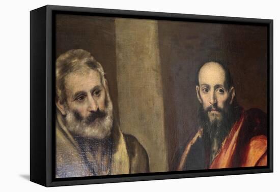 Saints Peter and Paul, C1587-C1592-El Greco-Framed Premier Image Canvas