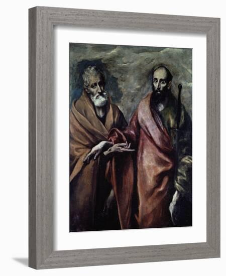 Saints Peter and Paul-El Greco-Framed Giclee Print