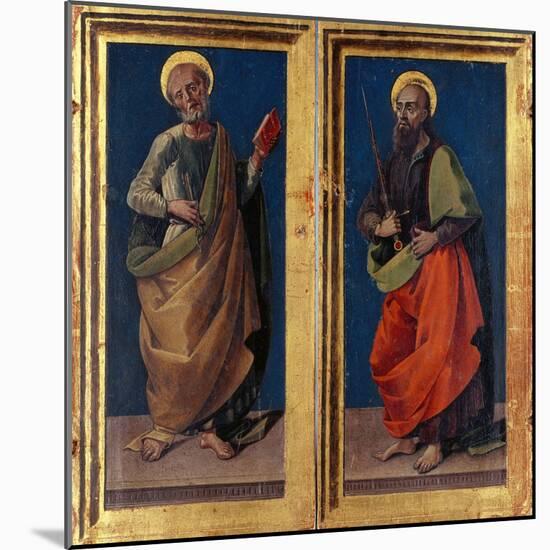 Saints Peter and Paul-Bartolomeo Della Gatta-Mounted Giclee Print