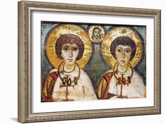 Saints Sergius And Bacchus-null-Framed Giclee Print