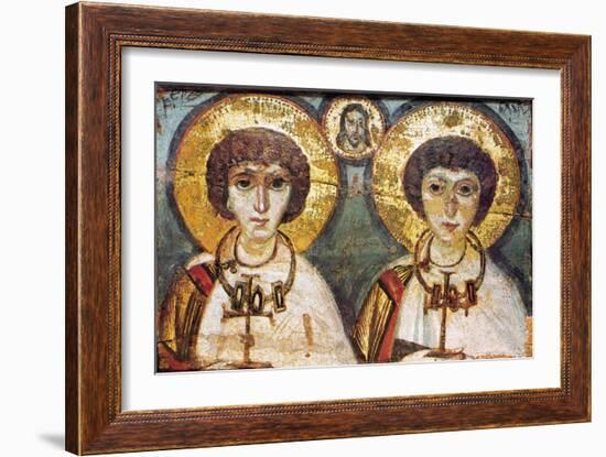 Saints Sergius And Bacchus-null-Framed Giclee Print