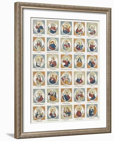 Saints-null-Framed Giclee Print