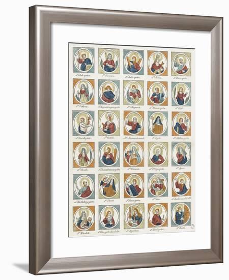 Saints-null-Framed Giclee Print