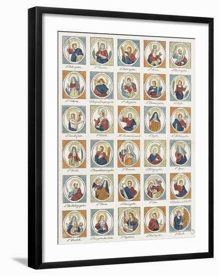 Saints-null-Framed Giclee Print