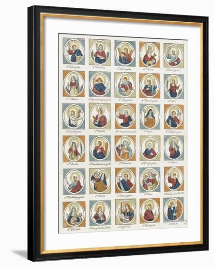 Saints-null-Framed Giclee Print