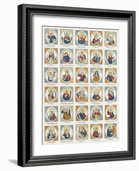 Saints-null-Framed Giclee Print