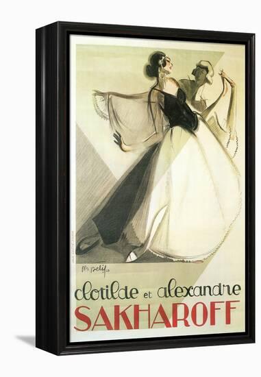 Sakharoff Dance Poster-null-Framed Stretched Canvas