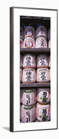Saki Barrels, Kamakura, Japan-null-Framed Photographic Print