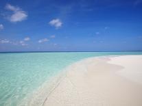 Tropical Island and Lagoon in Maldives, Indian Ocean, Asia-Sakis Papadopoulos-Photographic Print