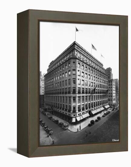 Saks and Company Clothing Store-null-Framed Premier Image Canvas