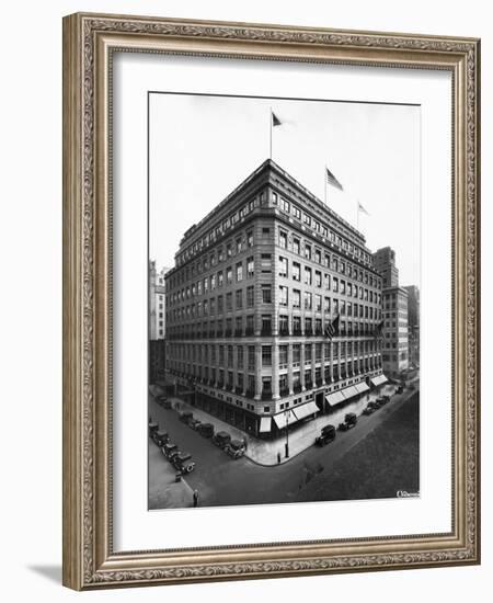 Saks and Company Clothing Store-null-Framed Photographic Print