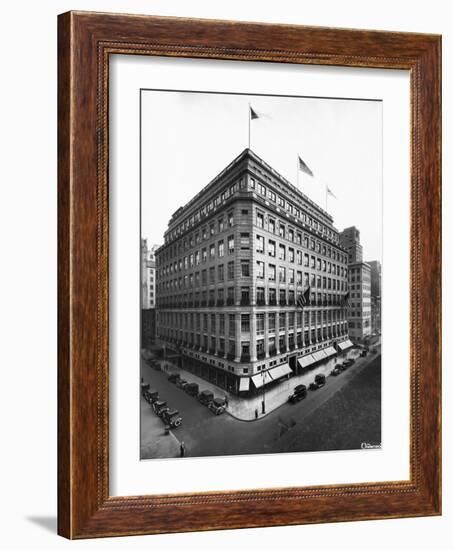 Saks and Company Clothing Store-null-Framed Photographic Print