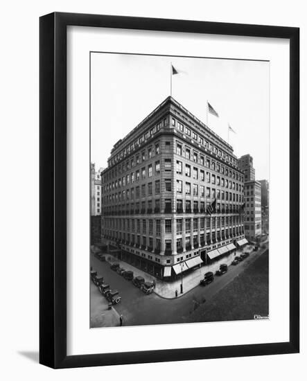 Saks and Company Clothing Store-null-Framed Photographic Print