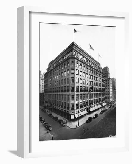 Saks and Company Clothing Store-null-Framed Photographic Print